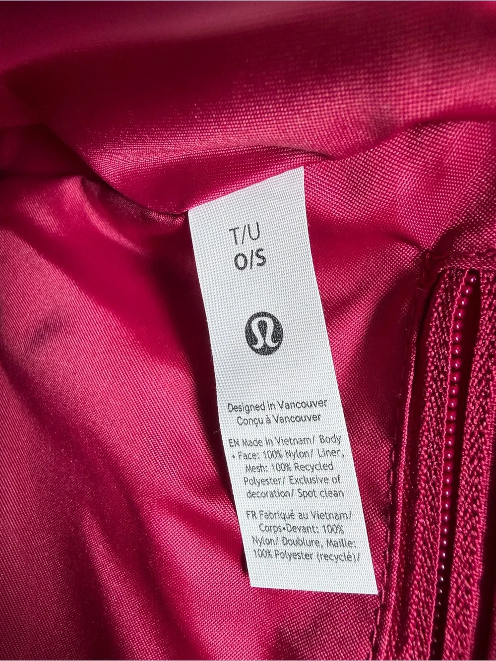 lululemon athletica bright quilted